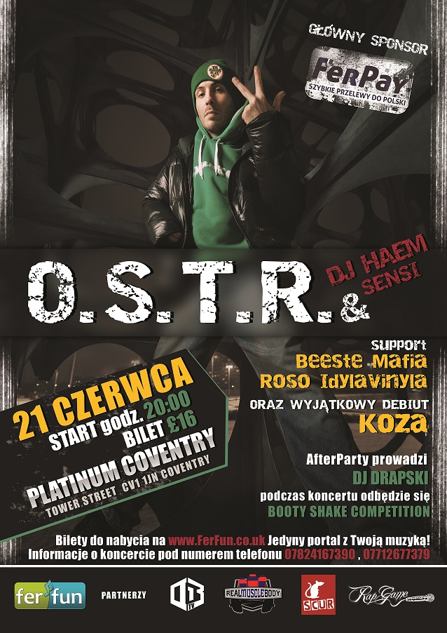 plakat promujcy koncert